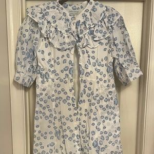Julia Amory Maxi Shirtdress Dress Size Small 4 6